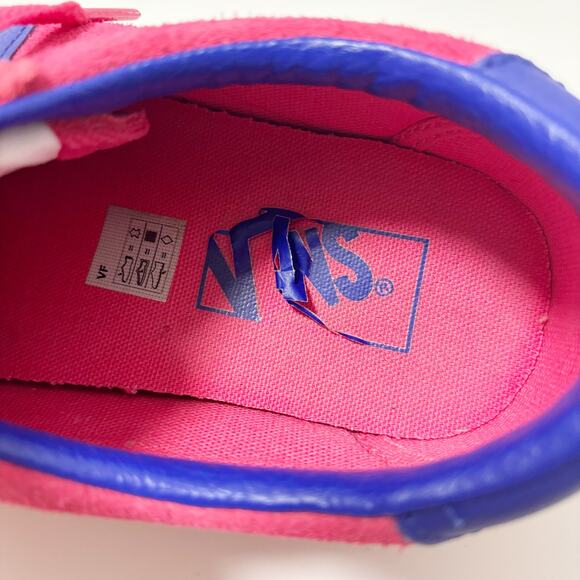 Vans Sport Low Suede PopCush Bambino Honeysuckle/Blue M-7.5 W-9 Streetwear Suede - Picture 12 of 12